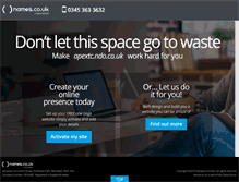 Tablet Screenshot of apextc.ndo.co.uk