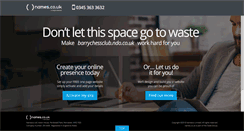 Desktop Screenshot of barrychessclub.ndo.co.uk