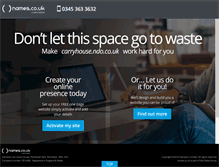 Tablet Screenshot of carryhouse.ndo.co.uk