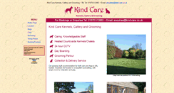 Desktop Screenshot of kind-care.ndo.co.uk