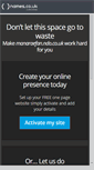 Mobile Screenshot of manaraefan.ndo.co.uk