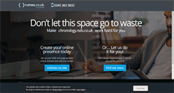Desktop Screenshot of chronology.ndo.co.uk