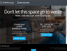 Tablet Screenshot of cmfc.ndo.co.uk